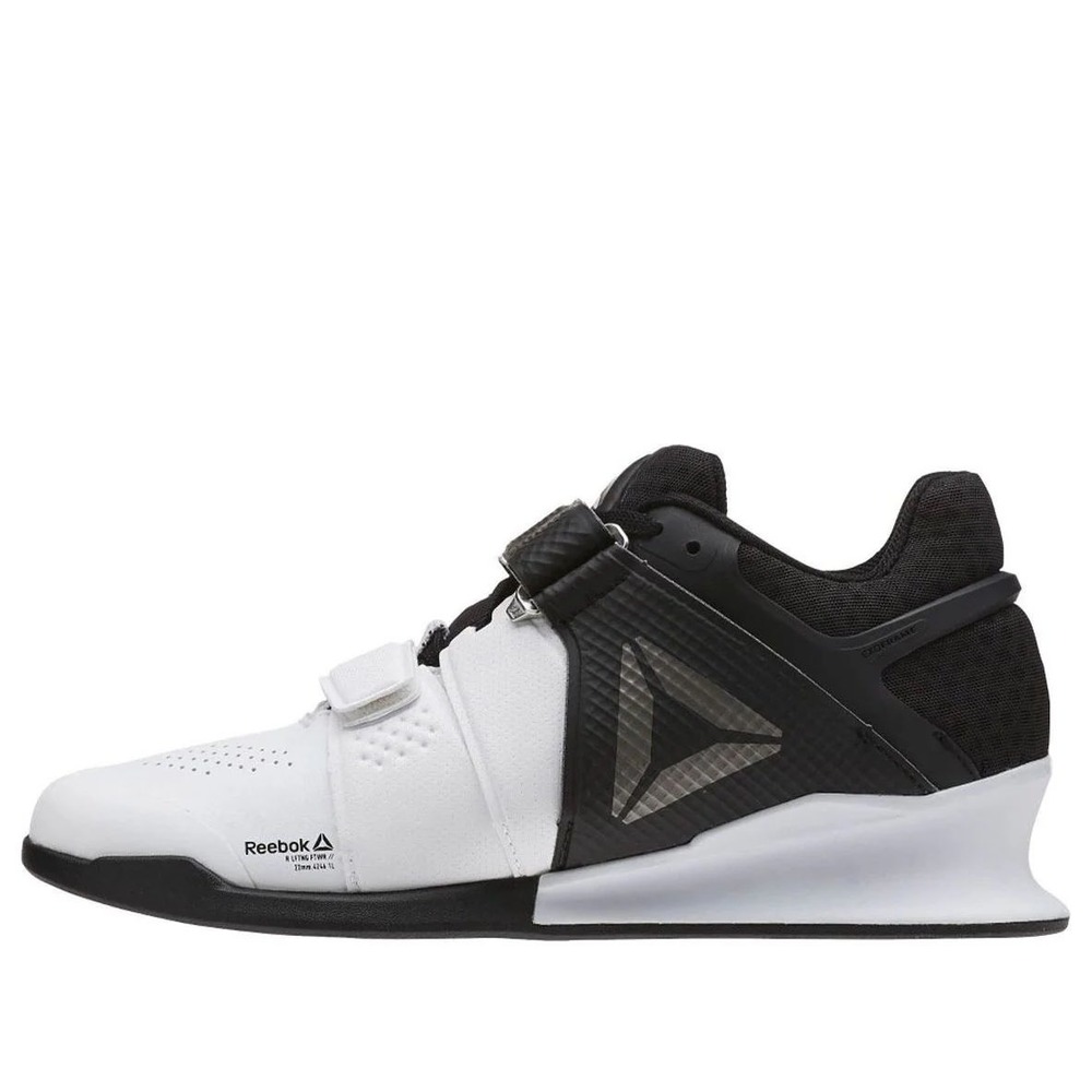 Reebok Legacy Lifter Womens White Black Weightlifting Shoes Size 7.5